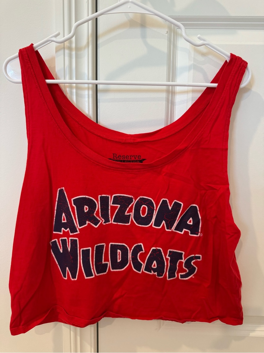 University of Arizona Wildcats Cropped Tank Top - SIZE MEDIUM